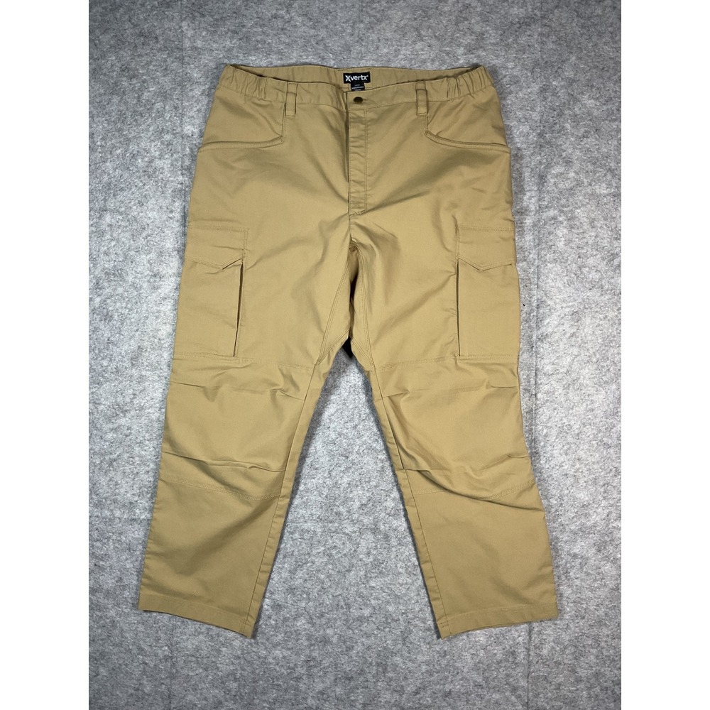 Vertx Mens Khaki Cargo Pants Size 40x30 Tactical Outdoor Work Utility
